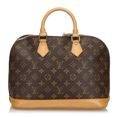 lv alma bags monogram|louis vuitton vintage alma bag.